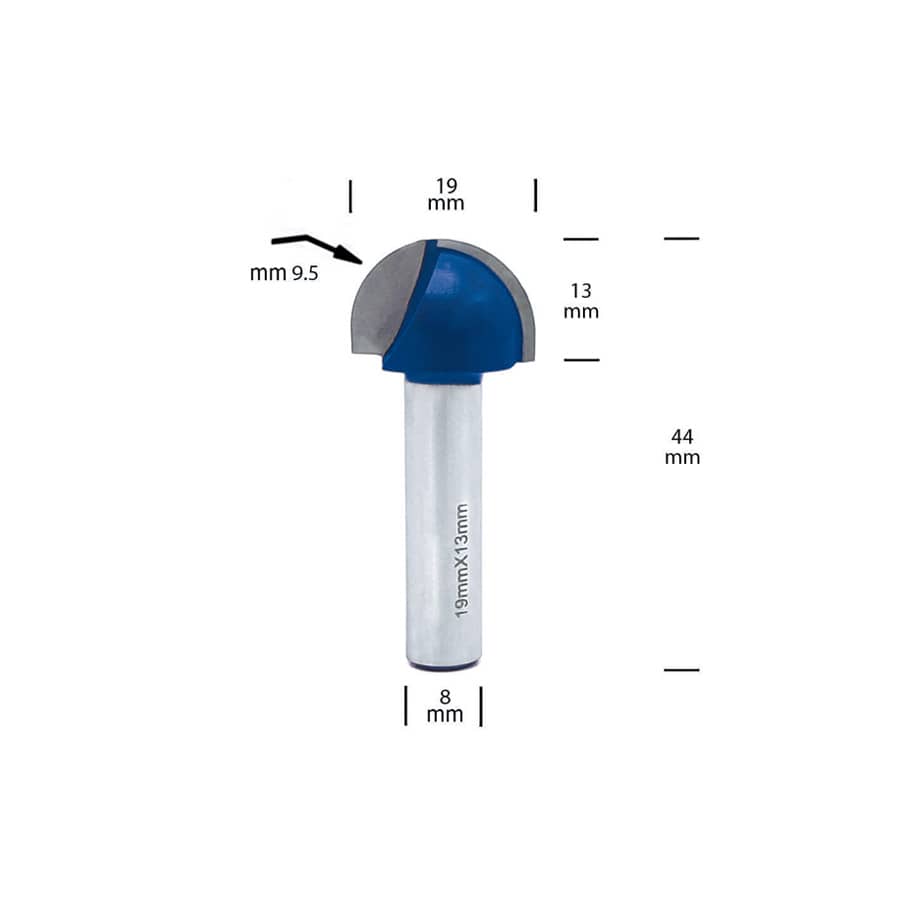 تیغ شیار زن انگشتی R9.5 KY Carbide آلمان